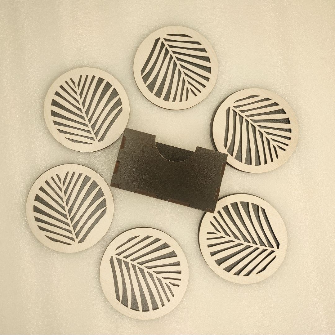 Coasters Leafy