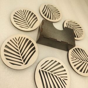 Leafy Coasters