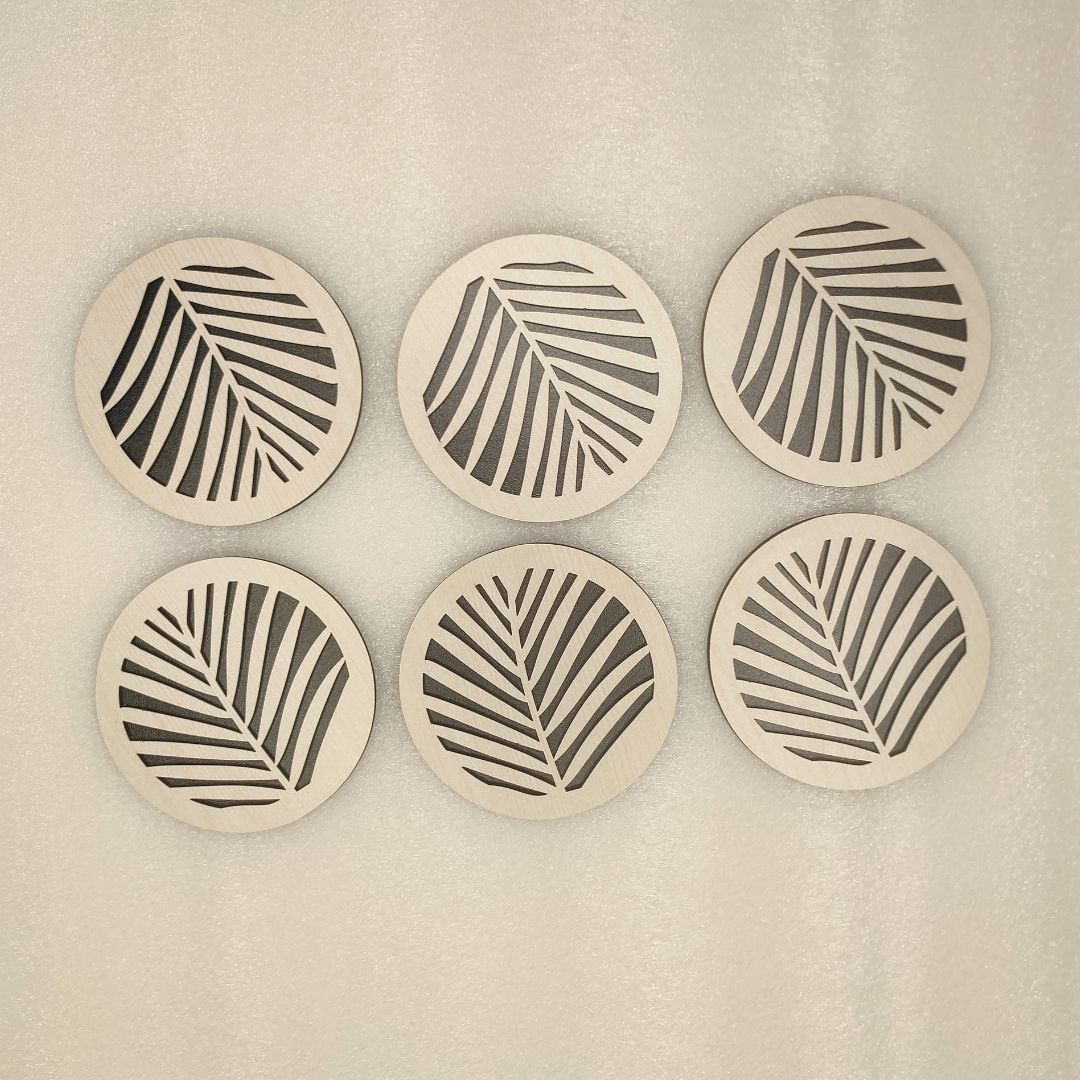 Coasters Leafy 4
