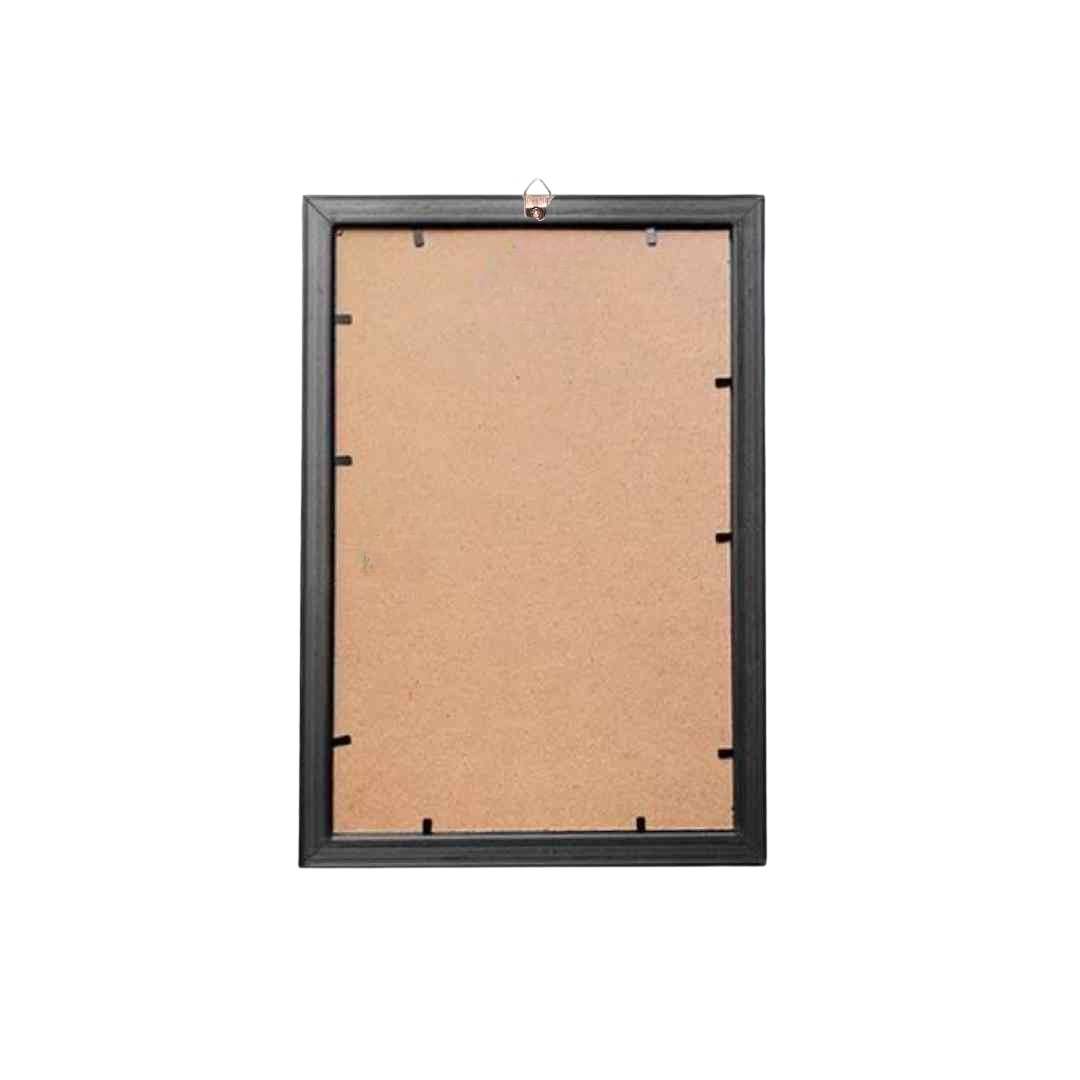 black frame back side